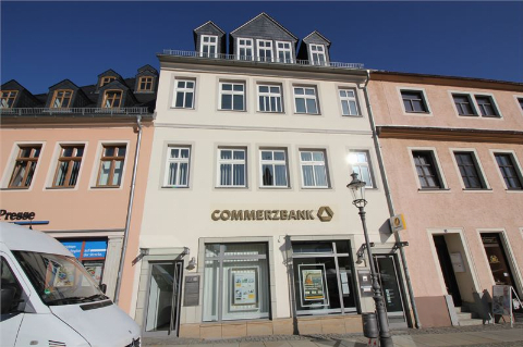 Wohn-und Geschäftshaus direkt am Marktplatz in bester Lage in Zschopau